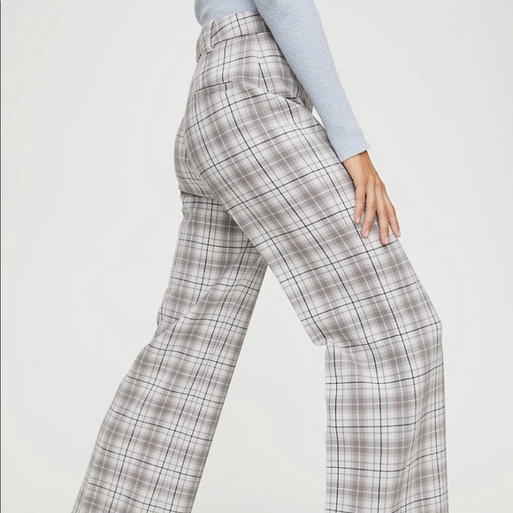 COPY - ARITZIA WILFRED FRANCESCA CHECK PANT - Picture 2 of 9